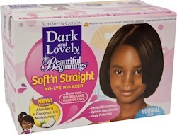 D & L no lye relaxer pink normal