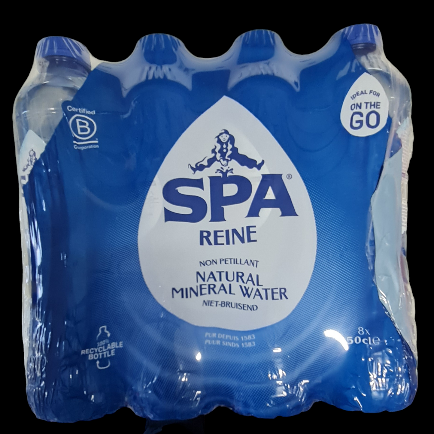 spa natural mineral water 8 x 50cl