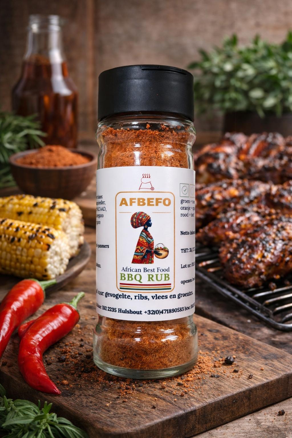 BBQ rub mild