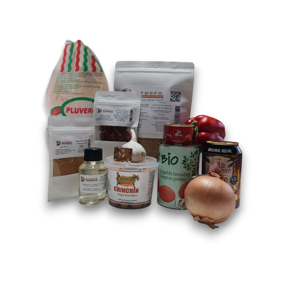 jollof premium luxe box (vlees) 4pers