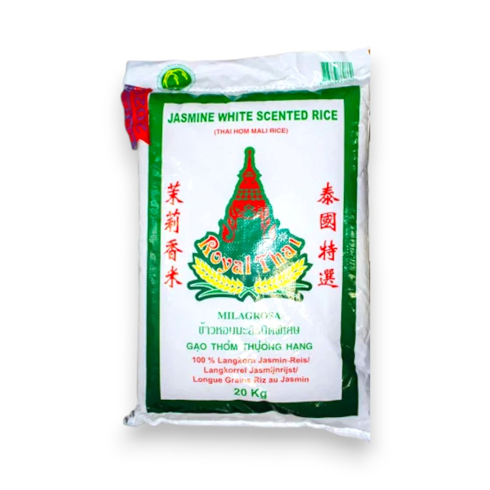 royal Thai long grain rice / lang korrel rijst 20 kg