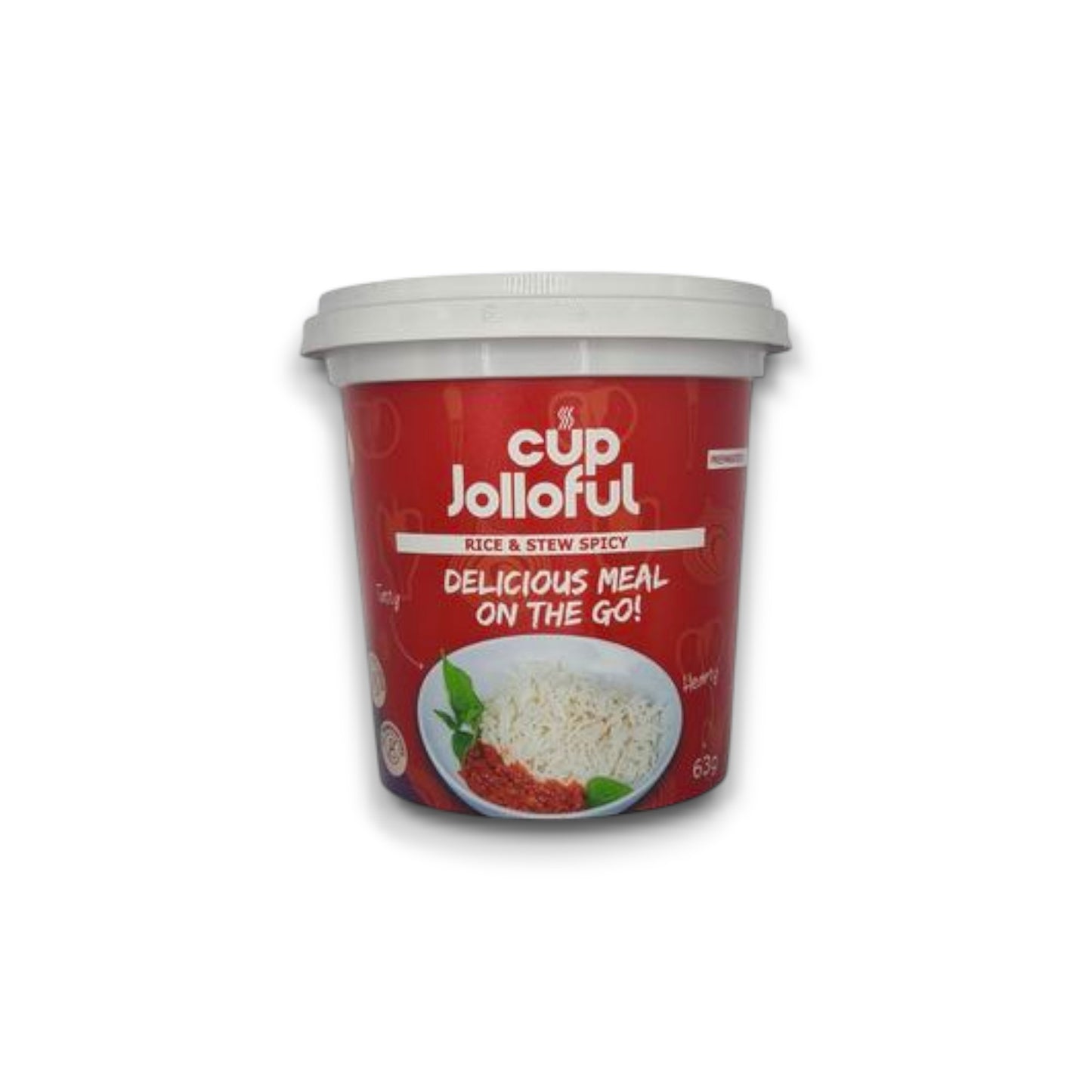 Cup jolloful instant rice & stew spicy 63gt