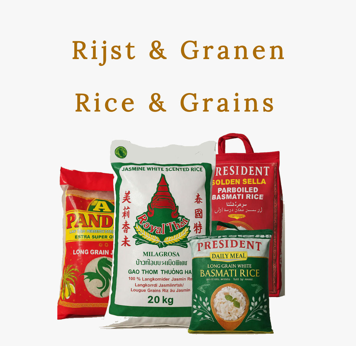 Rijst & Granen  / Rice & grains