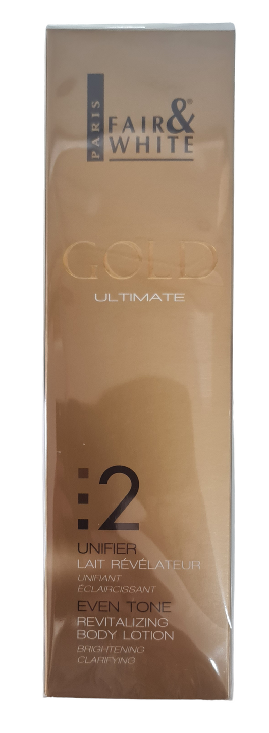 fair & whithe gold Revitalizing body lotion nr2