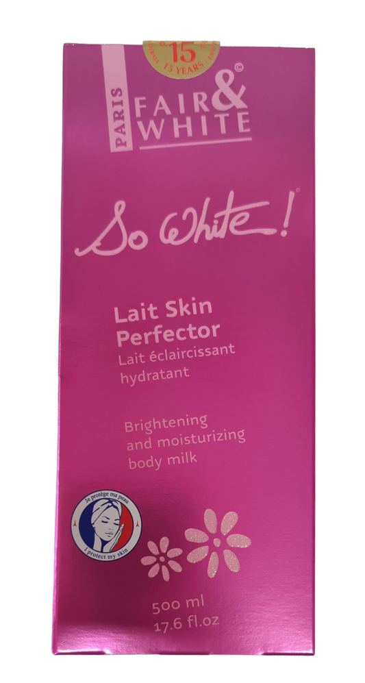 fair & white brightening and moisurizing body milk