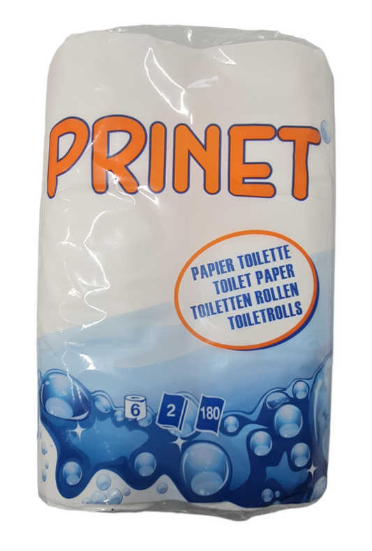 printet toilet paper 6 rol
