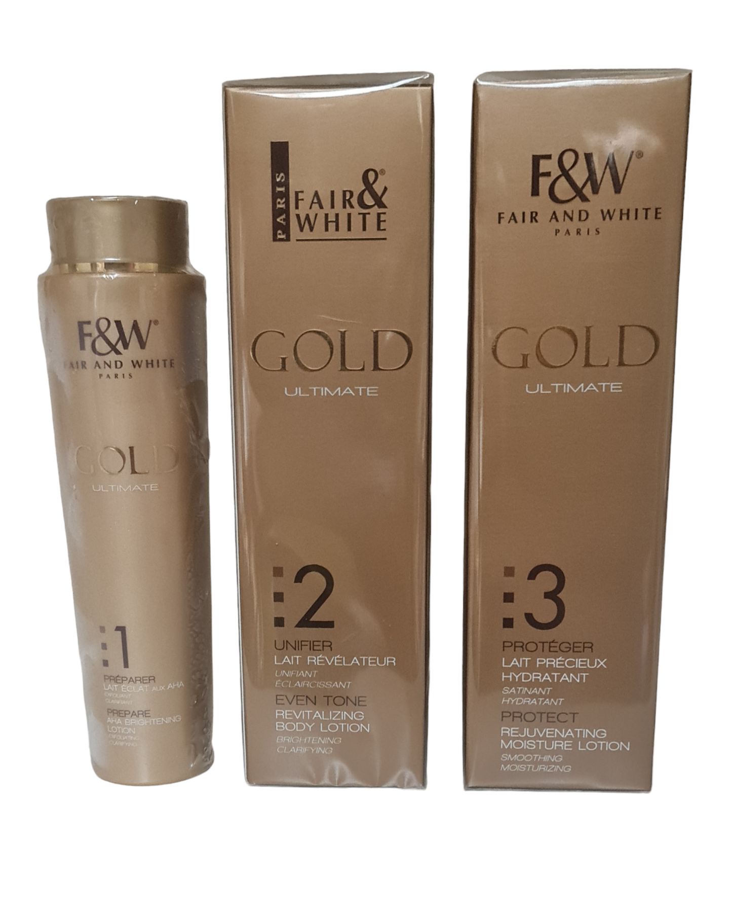 Fair & white gold nr 1-2-3