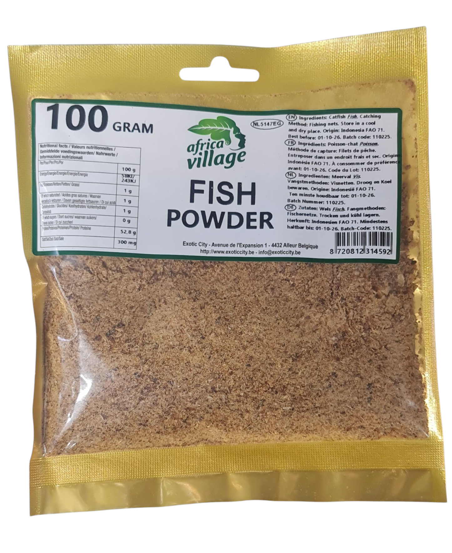 Fish powder