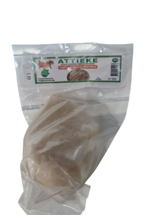 Attieke ( casava couscous)