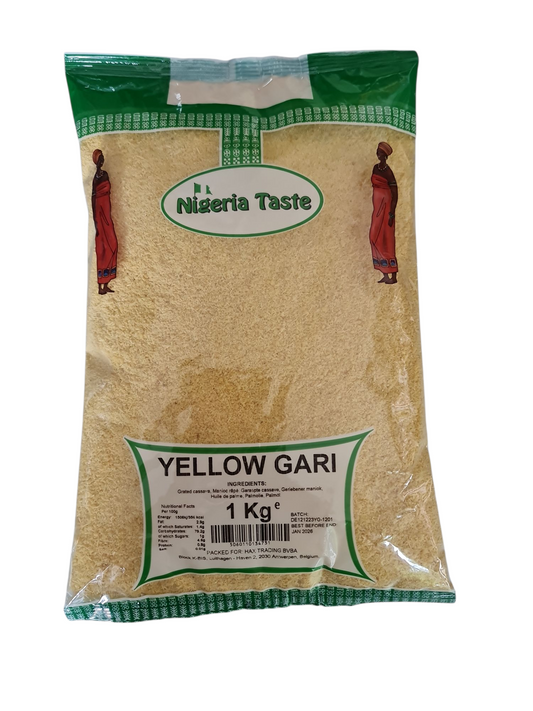 Yellow Gari Nigeria taste