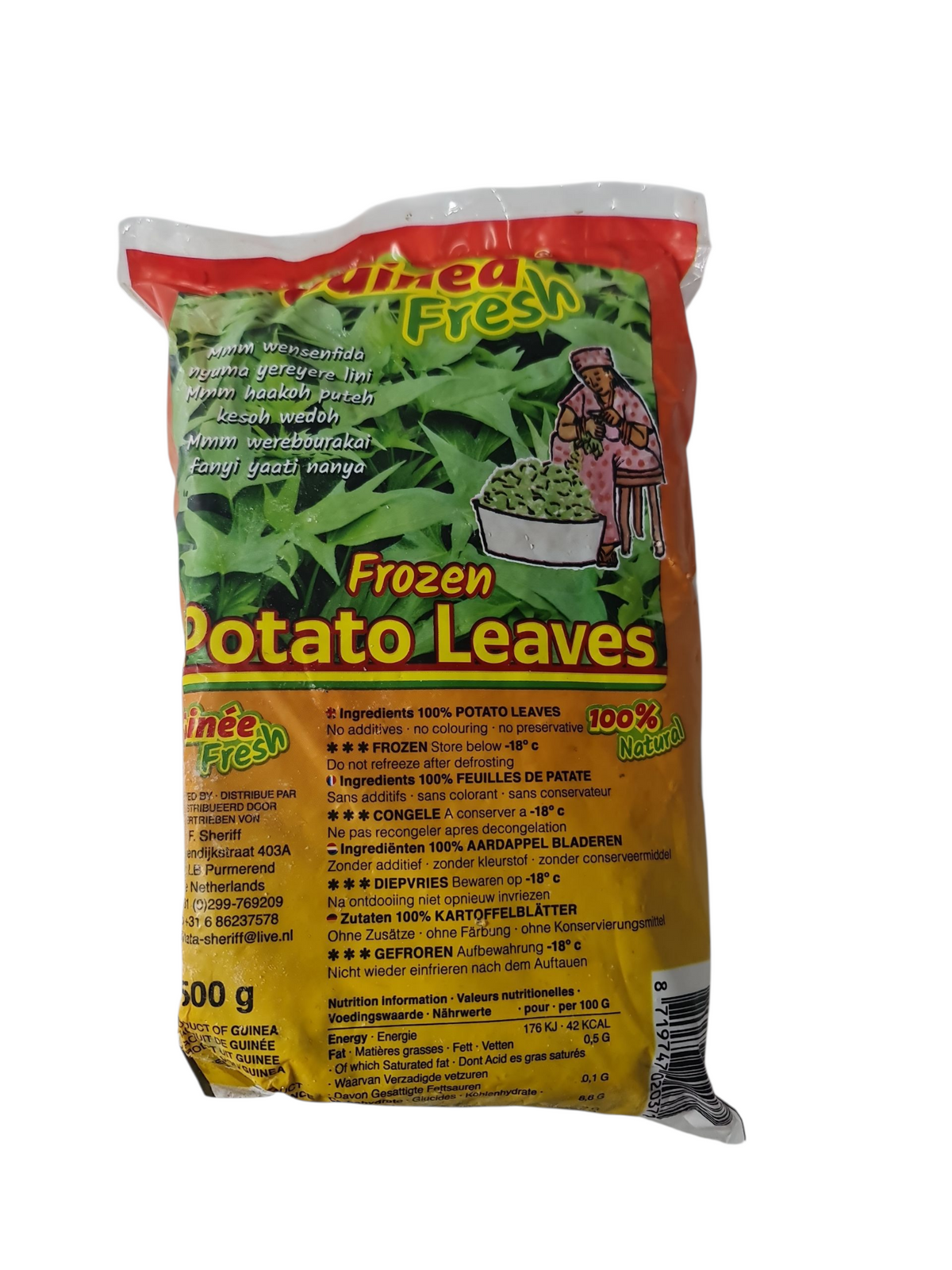 Sweet potato leaves  500gr