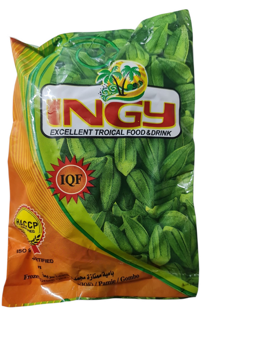 frozen okra
