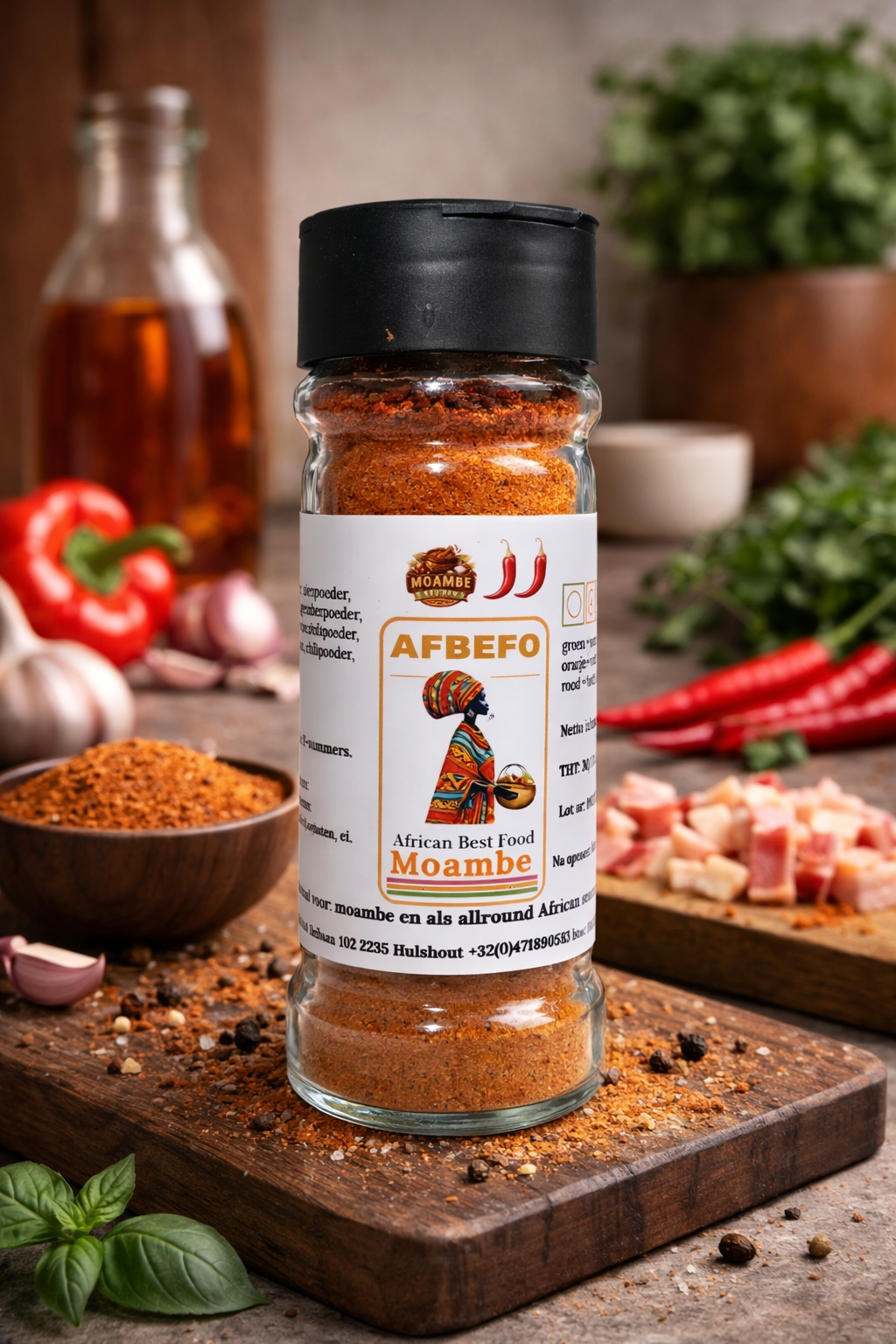 Moambe kruidenmix spicy