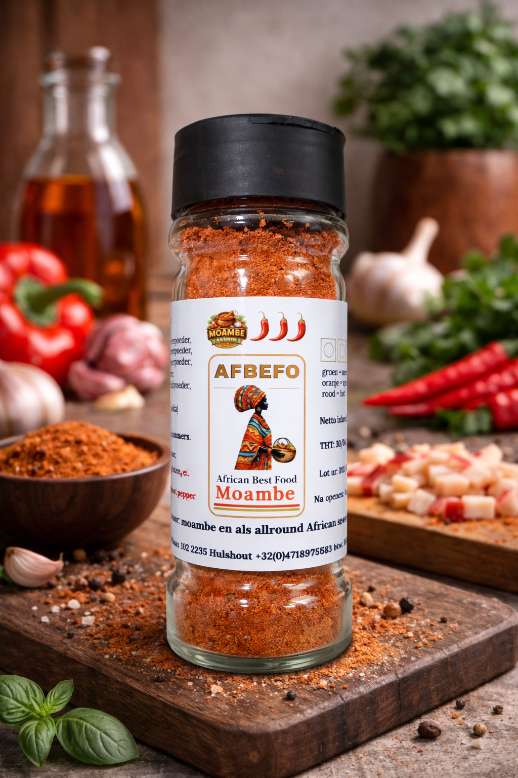 Moambe kruidenmix extreme hot