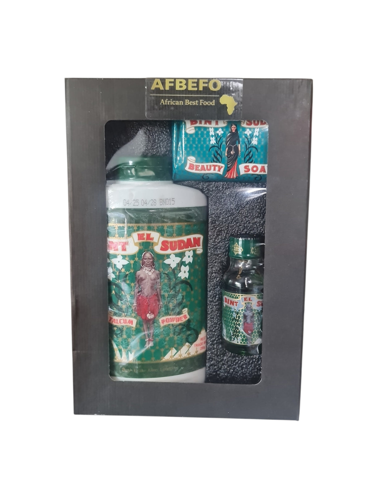 Luxury bint el sudan verzorgings set