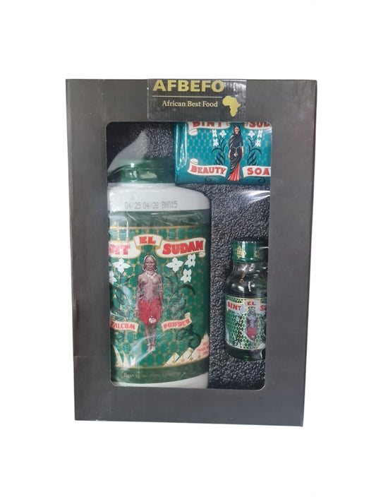 Luxury bint el sudan verzorgings set