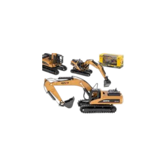 Die-Cast H-toys 1710 1:50 metalen rupslader graafbak model