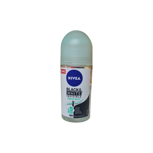 nivea black & white invisible roller