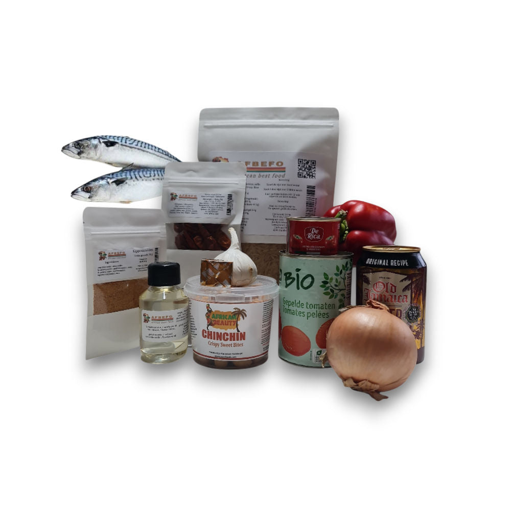 Jollof Premium Luxe – Vis (4 personen)