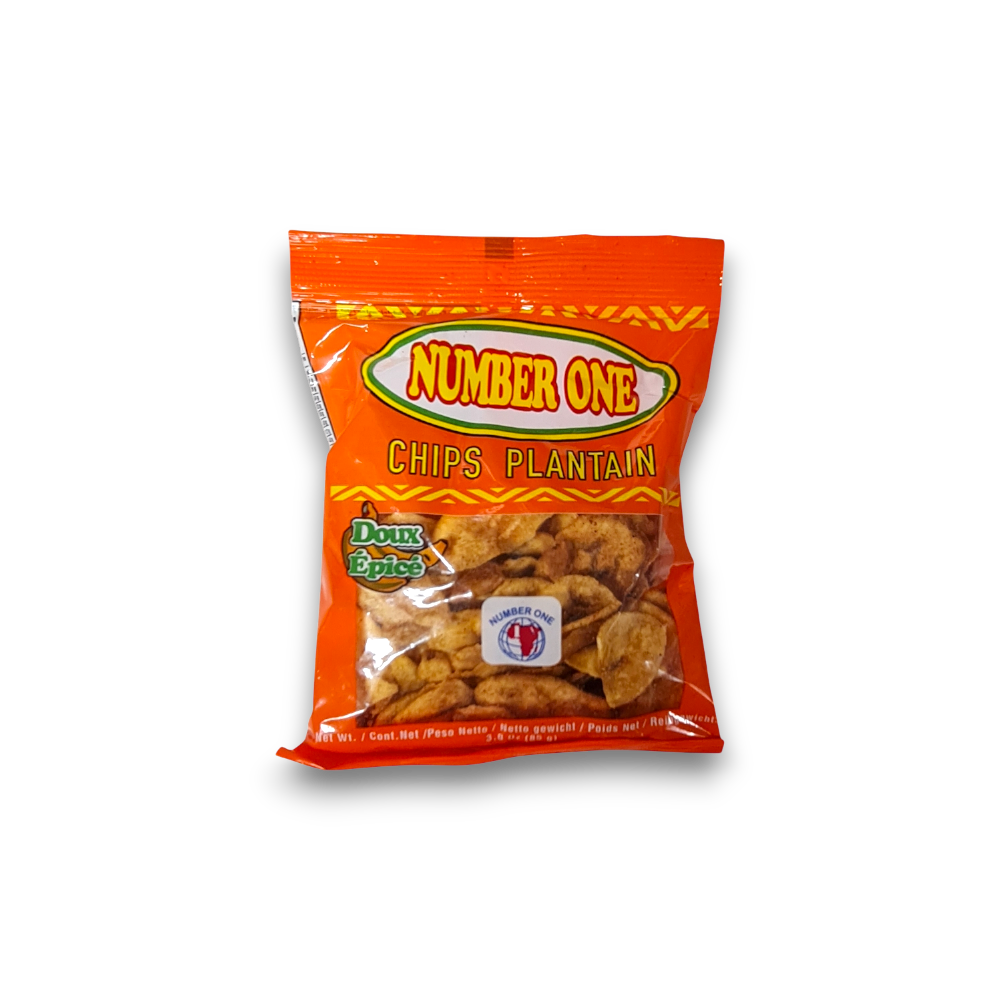 No 1 plantain chips spicy ( Chili)