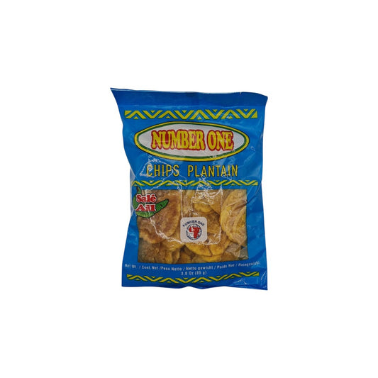 plantain chips garlic flavor