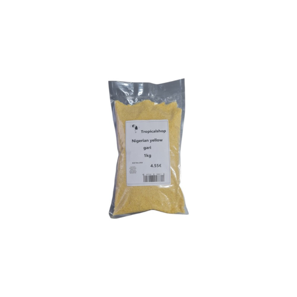 Nigerian yellow gari