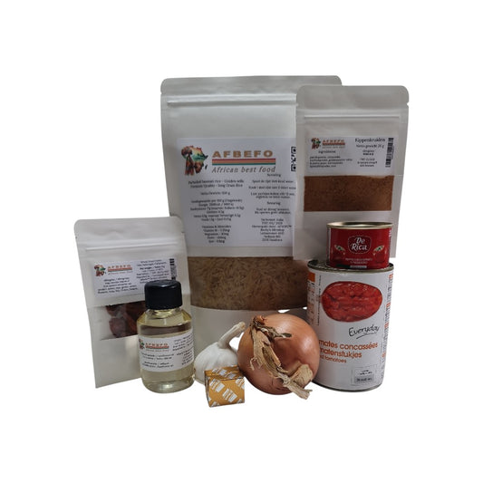 jollof rijst standard maaltijdbox 4 pers