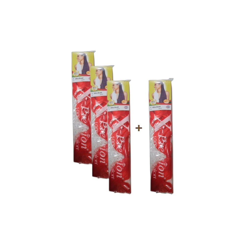 X - pression ultra braid red 3 + 1gratis