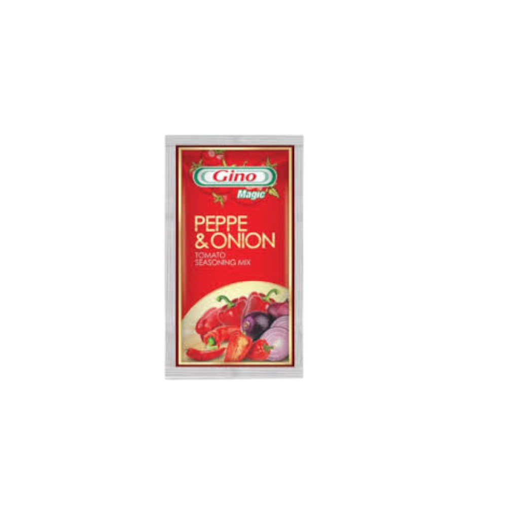 Gino pepper & onion 50 x 50gr